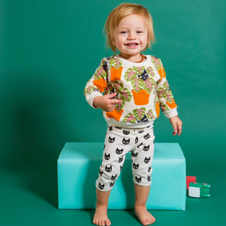 Kids Cat in Pot Sweatshirt