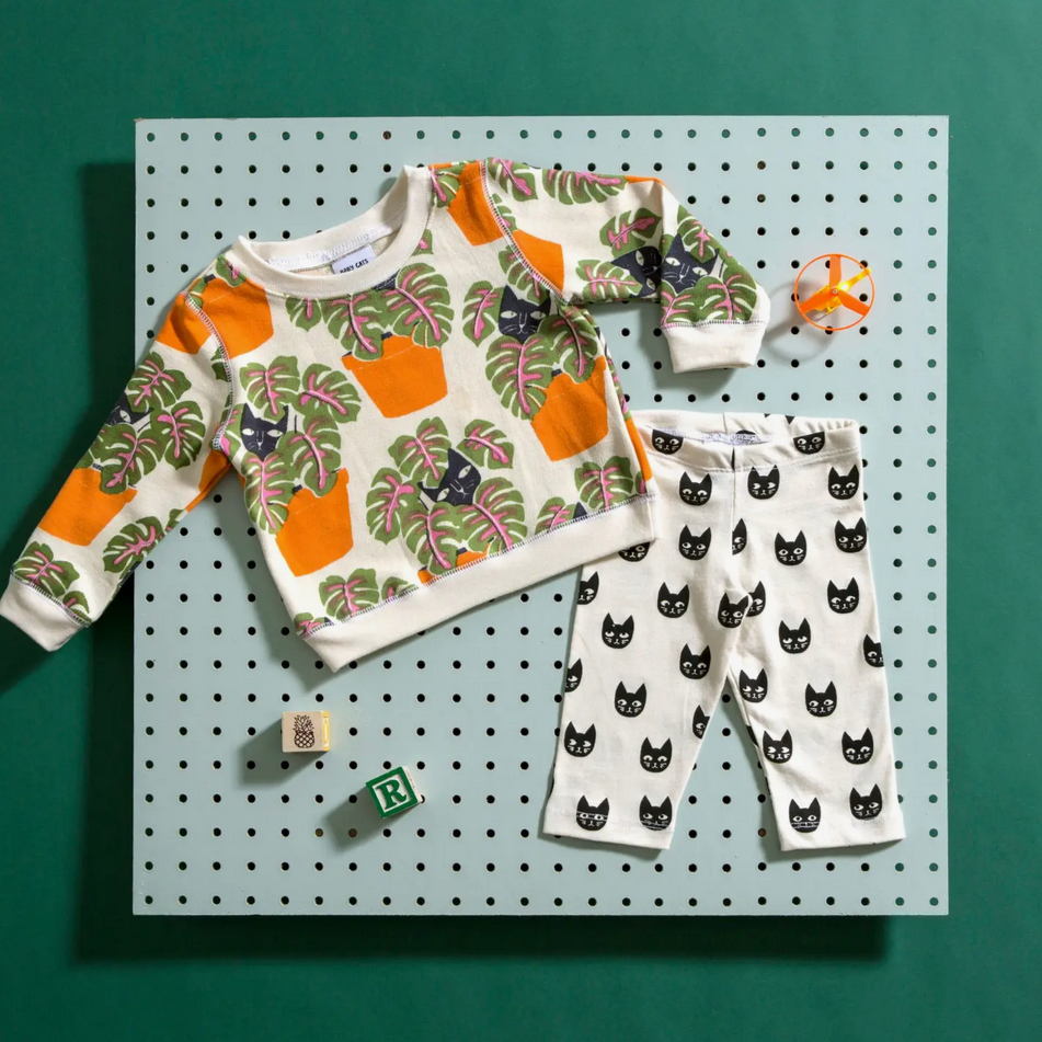 Kids Cat in Pot Sweatshirt