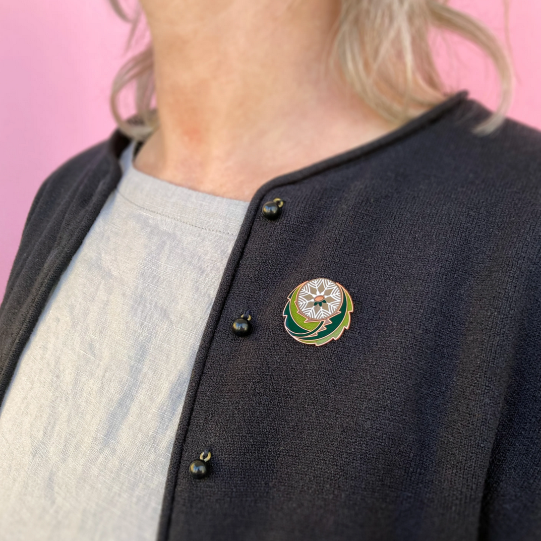 Dandelion Pin