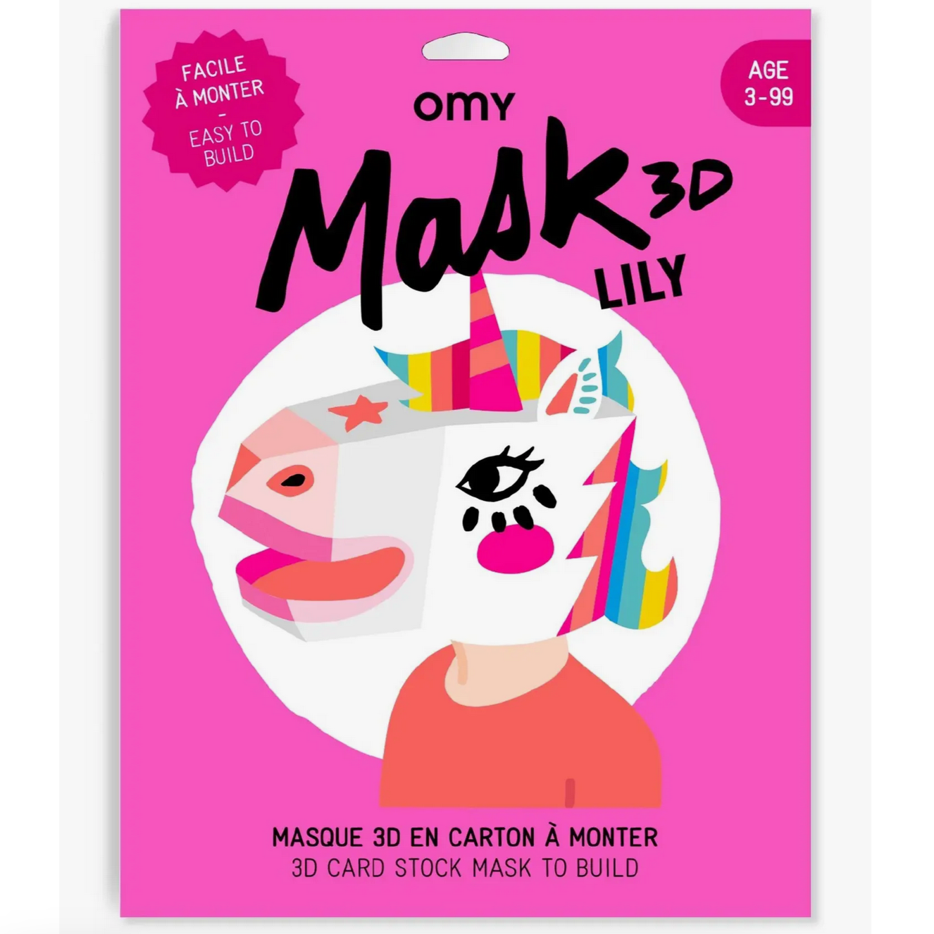 3D Unicorn Mask