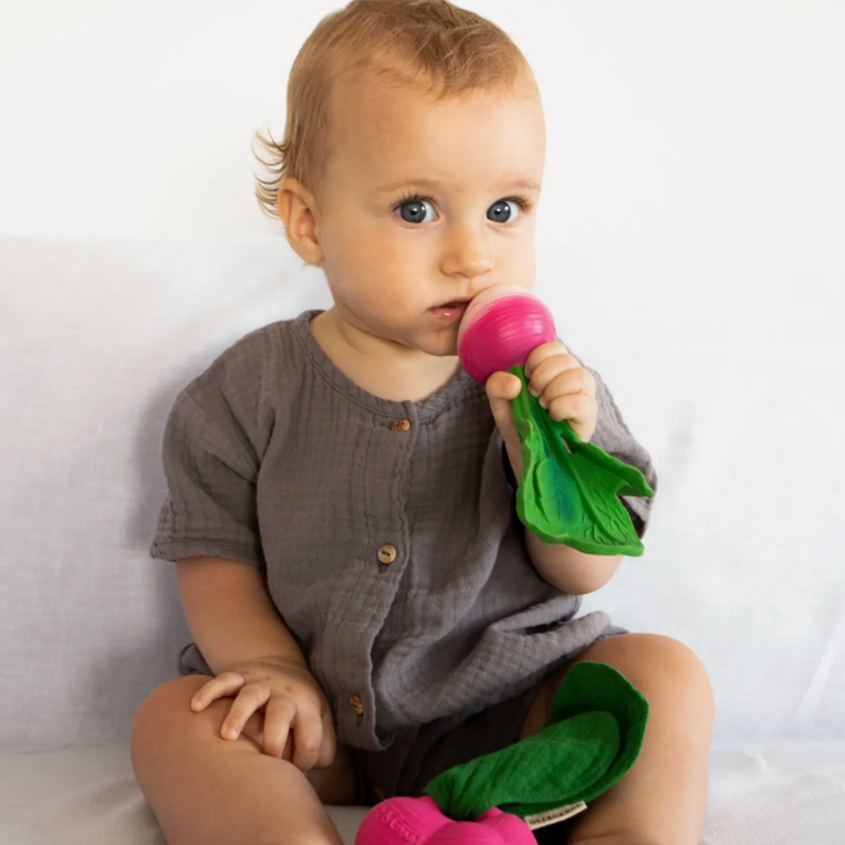 Ramona the Radish Mini DouDou Teether