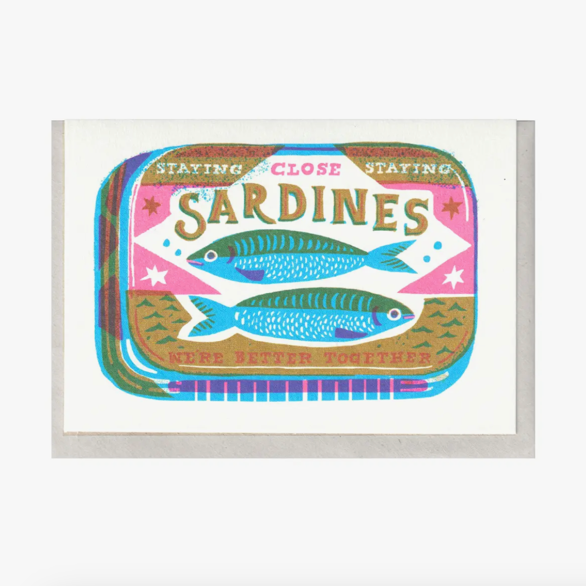 Sardines Card - Louise Lockhart