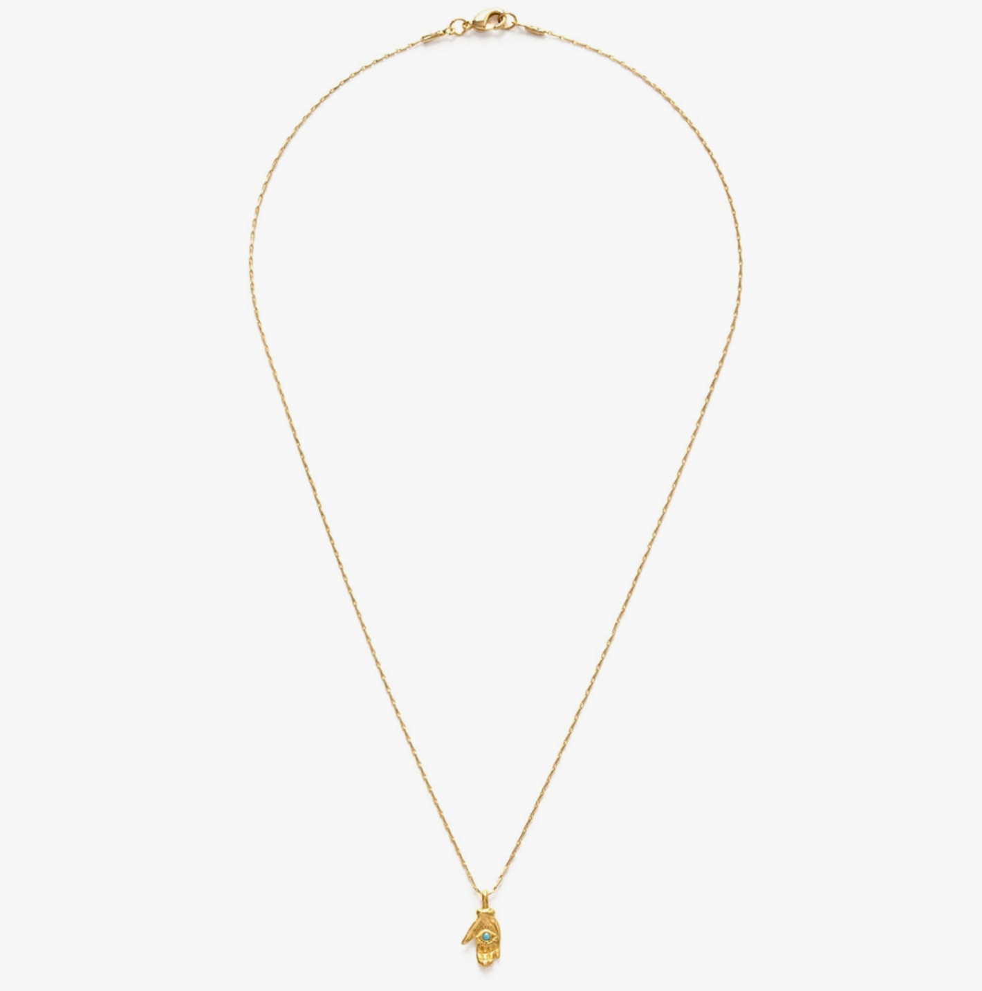 Tiny Mystic Hand Necklace