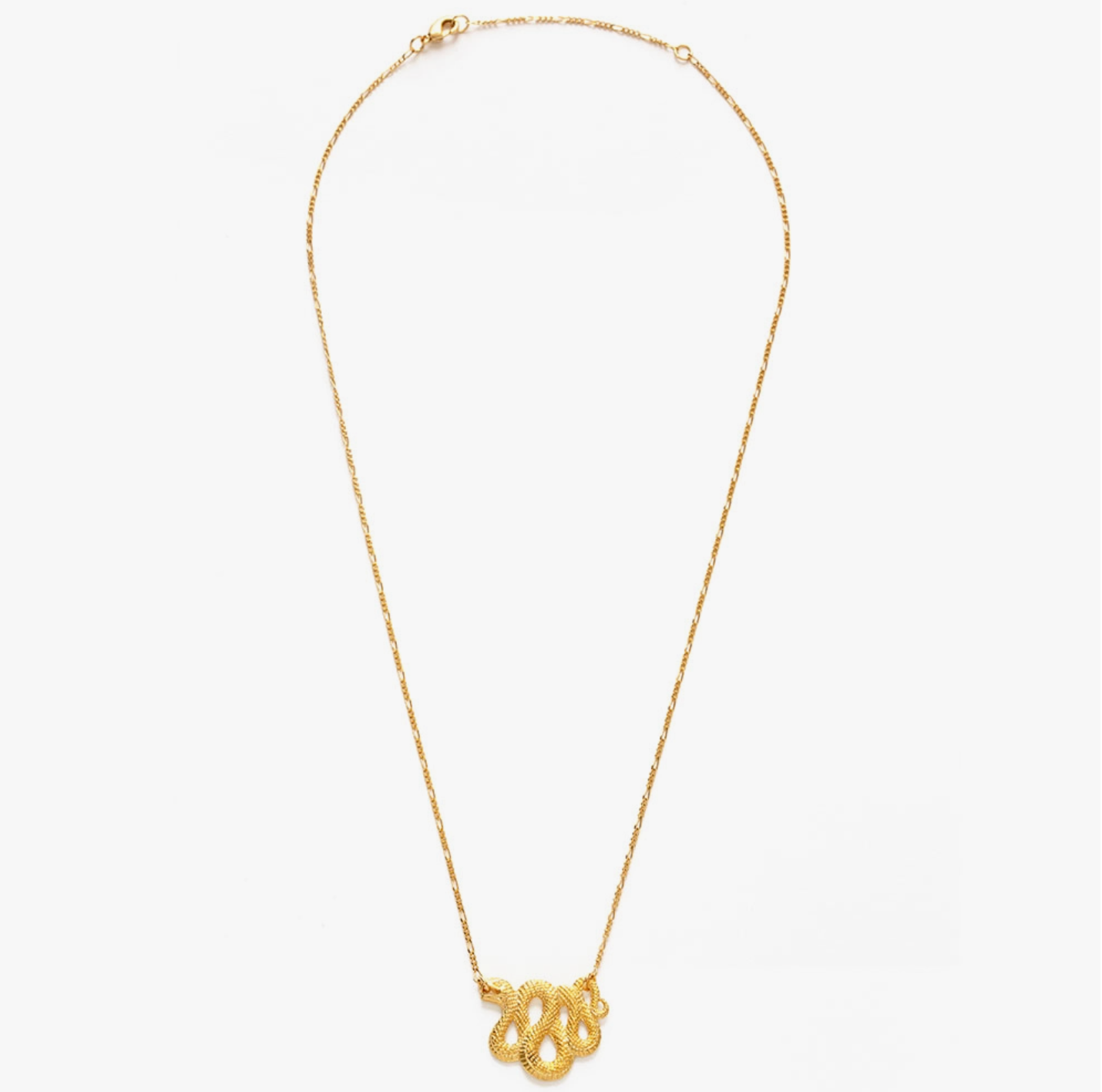 Golden Serpent Necklace