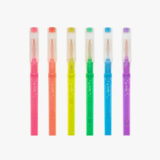 Oh My Glitter! Neon Highlighters - set of 6