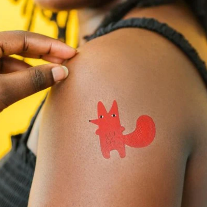 Sisi Squirrel Tattoo Pair -Donna Wilson