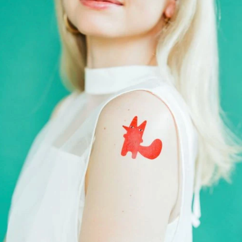 Sisi Squirrel Tattoo Pair -Donna Wilson
