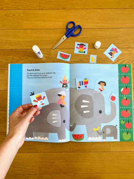 Paper Stories: A Snip and Glue Activity Book (4-8yrs)