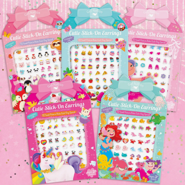 Cutie Stick-On Earrings