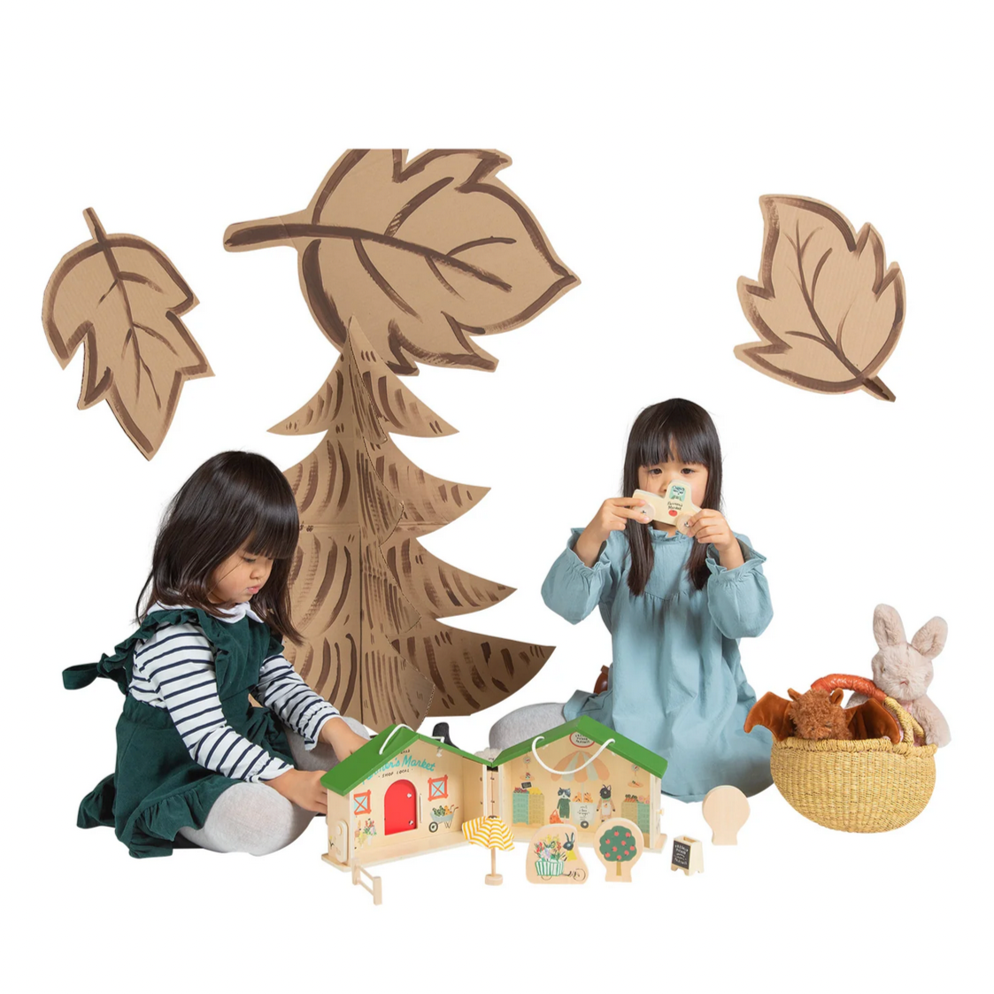 Market Day Wooden Playset
