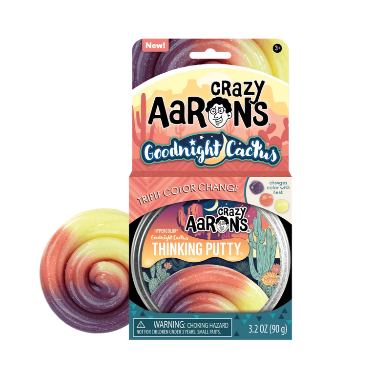 Goodnight Cactus Putty (triple hypercolor)