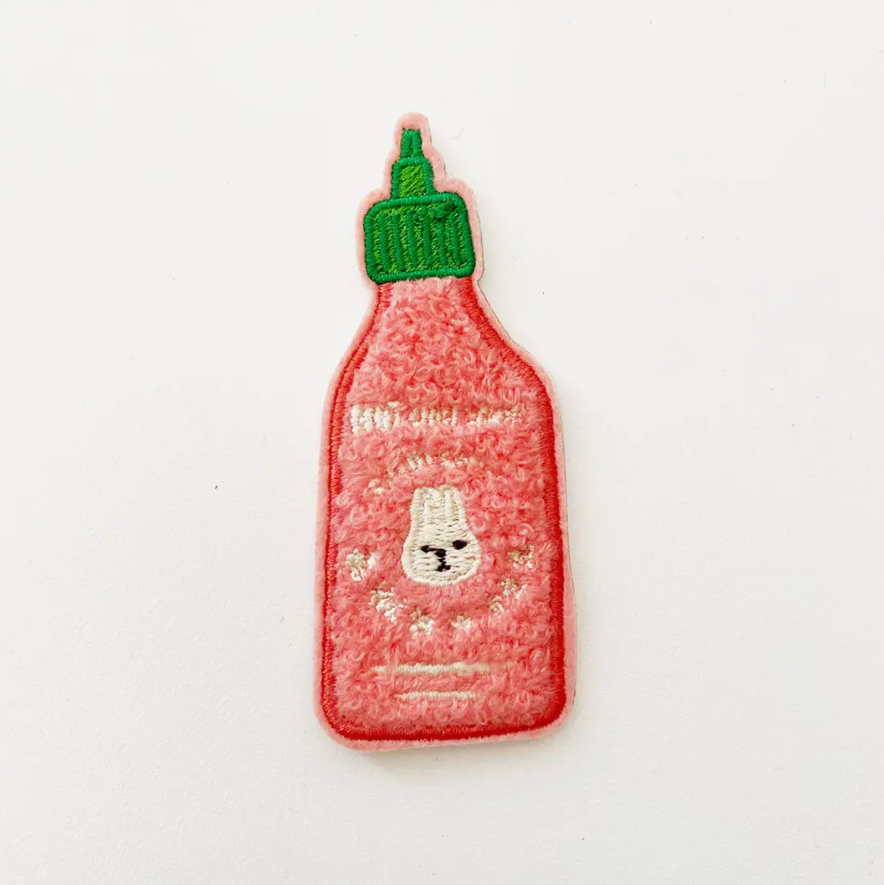 Hot Sauce Stick On Chenille Patch