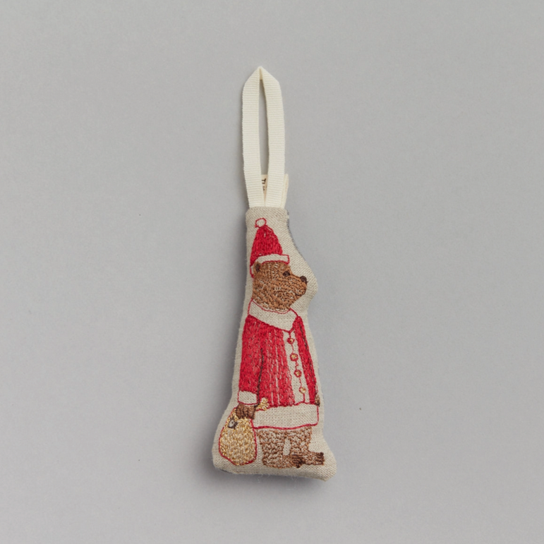 Santa Bear Ornament