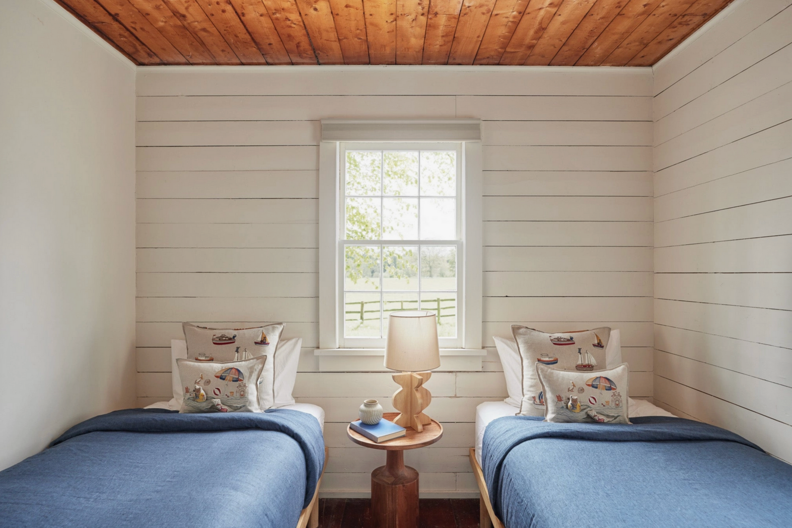 Day At the Beach Pocket Pillow