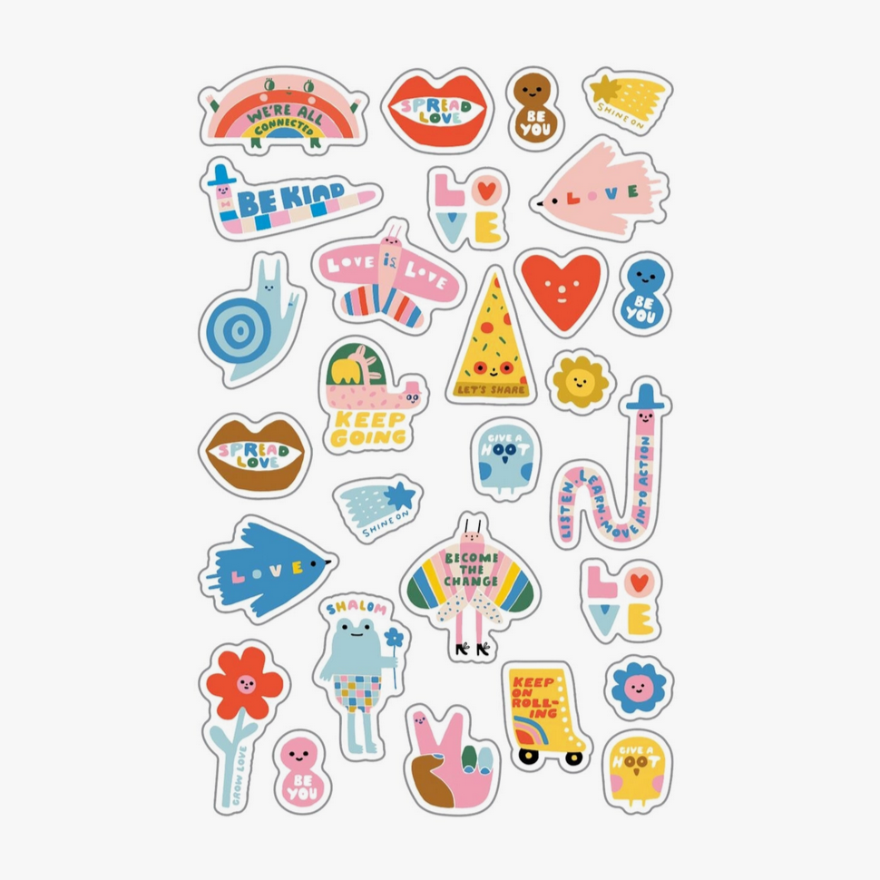 Stickiville Stickers X Suzy Ultman: Mini Mantra