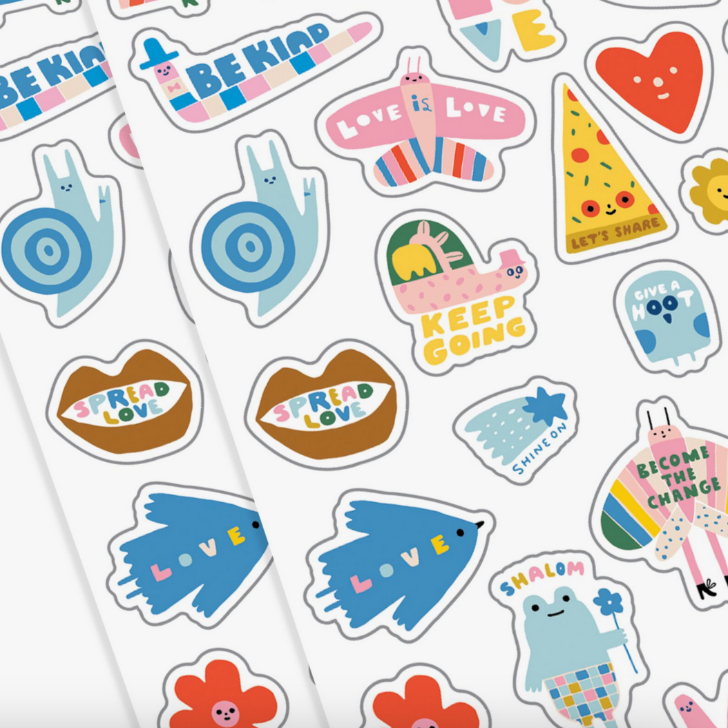 Stickiville Stickers X Suzy Ultman: Mini Mantra