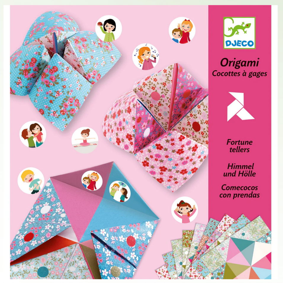 Flower Fortune Tellers Origami Paper Craft Kit