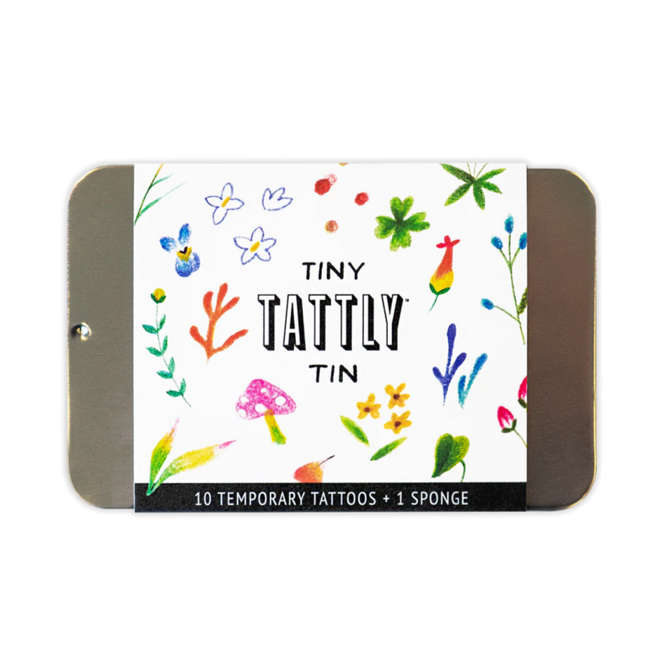 Tiny Imaginary Garden Tattoo Tin