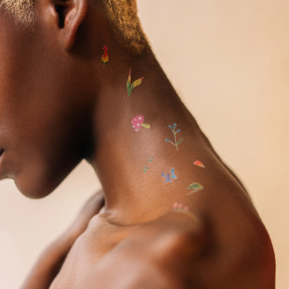 Tiny Imaginary Garden Tattoo Tin