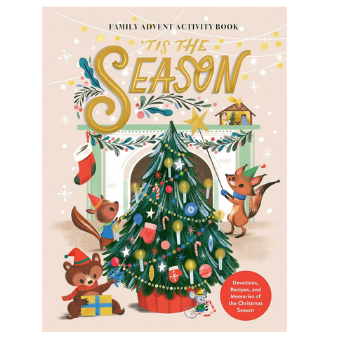 'Tis the Season Family Advent Activity Book -christian