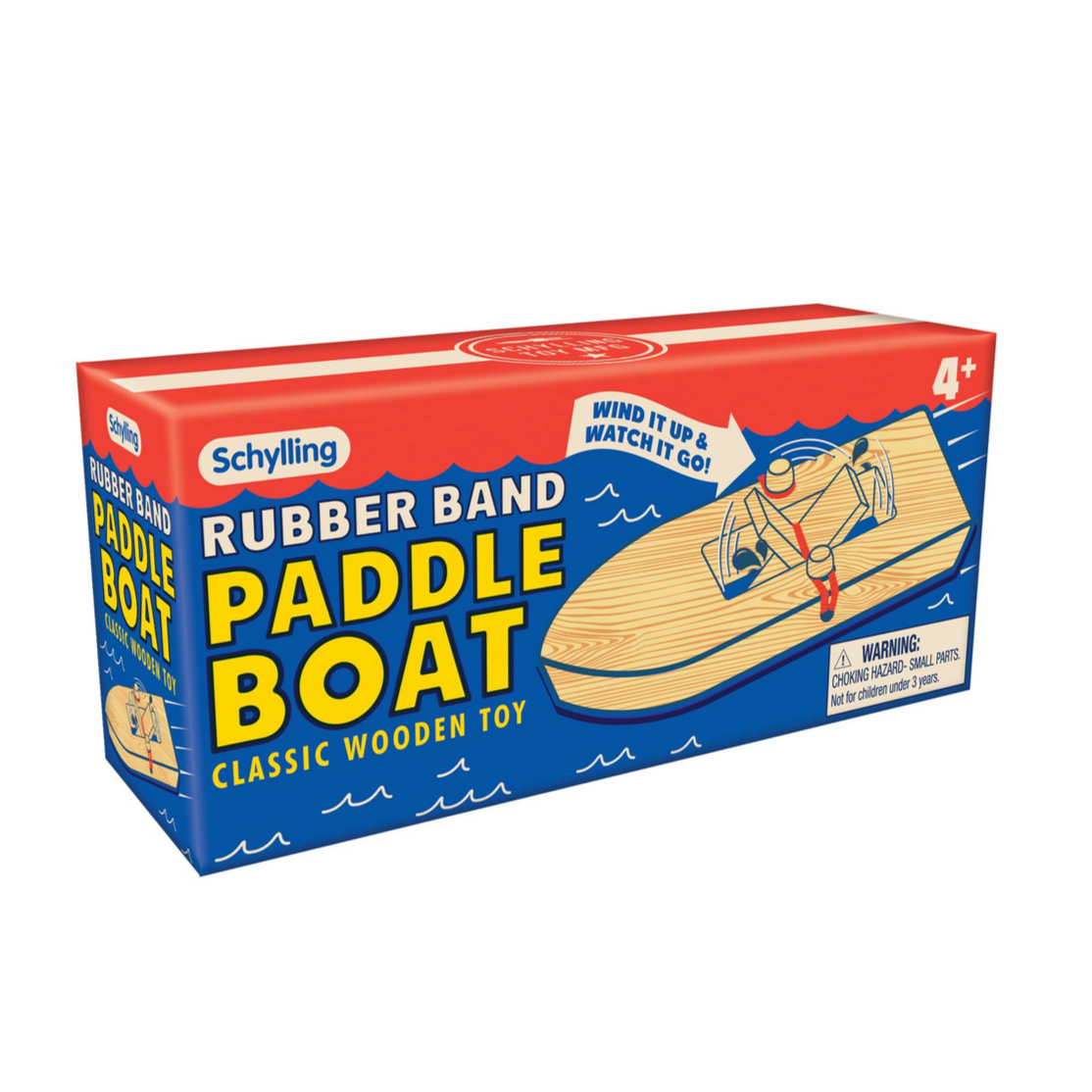 Paddle Boat Rubber Band