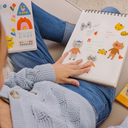 Stickiville Stickers X Suzy Ultman: Dress Up Cats