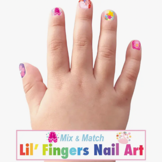 Lil' Fingers Nail Art | Pretty Ballerinas Nail Stickers