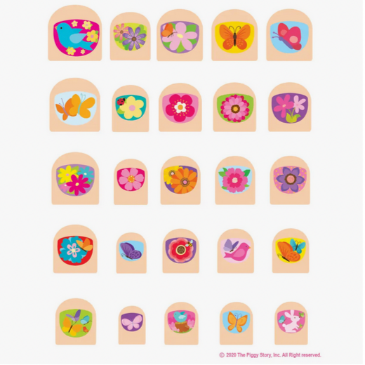 Lil' Fingers Nail Art- Spring Fling