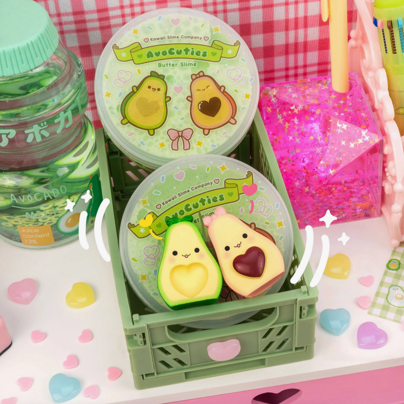 Avocuties Butter Slime Putty