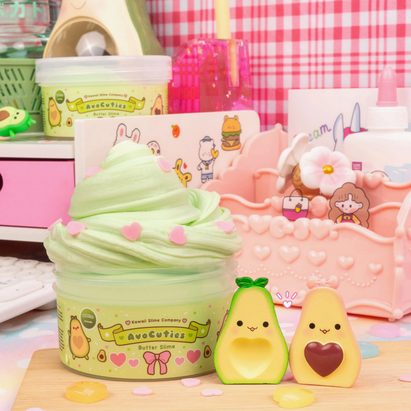 Avocuties Butter Slime Putty