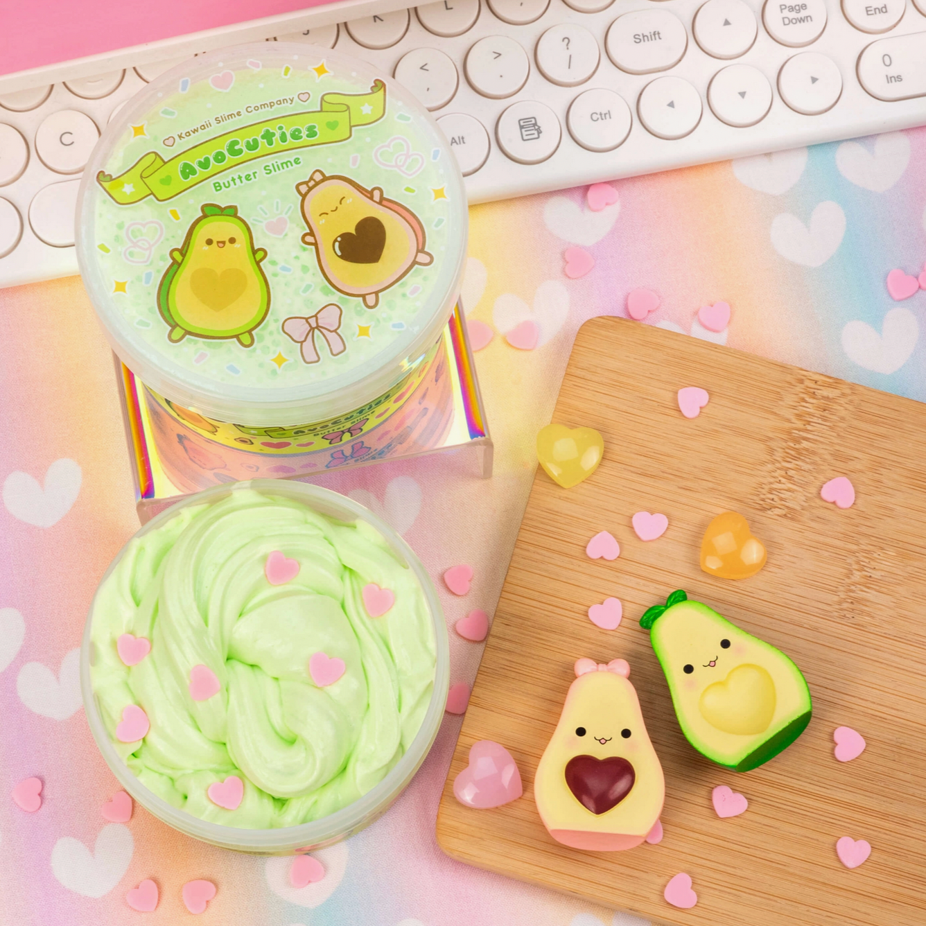 Avocuties Butter Slime Putty