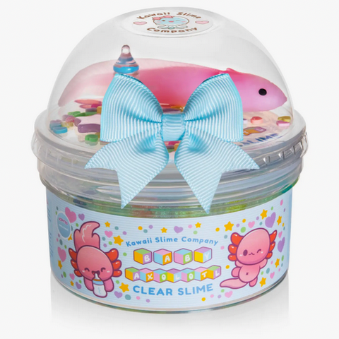 Baby Axolotl Clear Slime Putty
