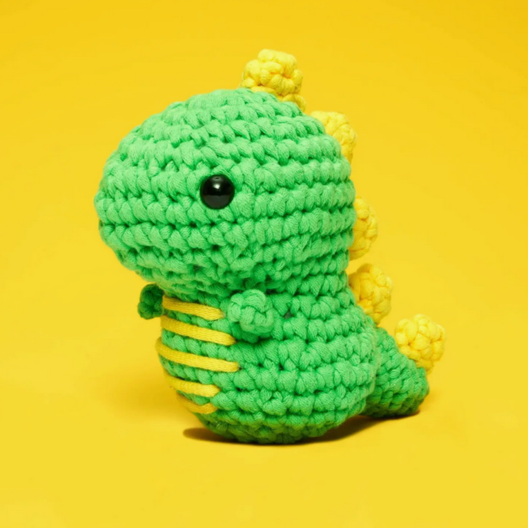 Fred the Dinosaur Beginner Crochet Kit