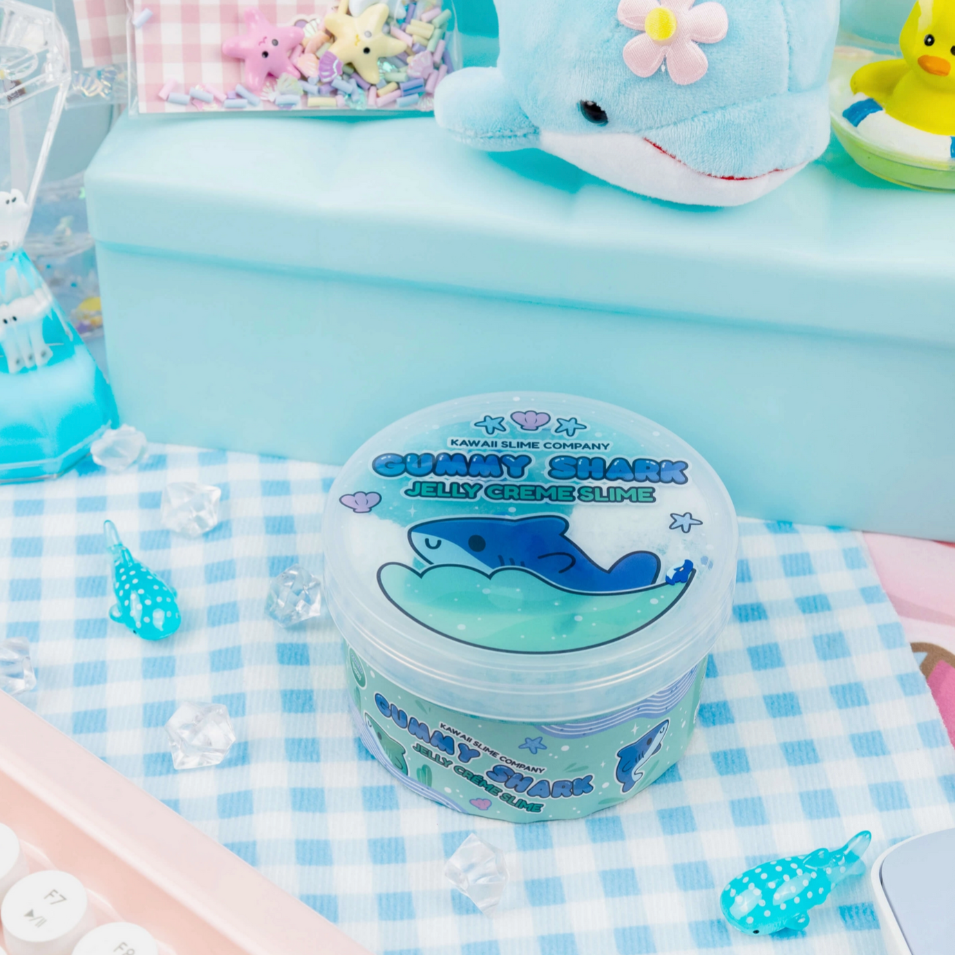 Gummy Shark Jelly Creme Slime