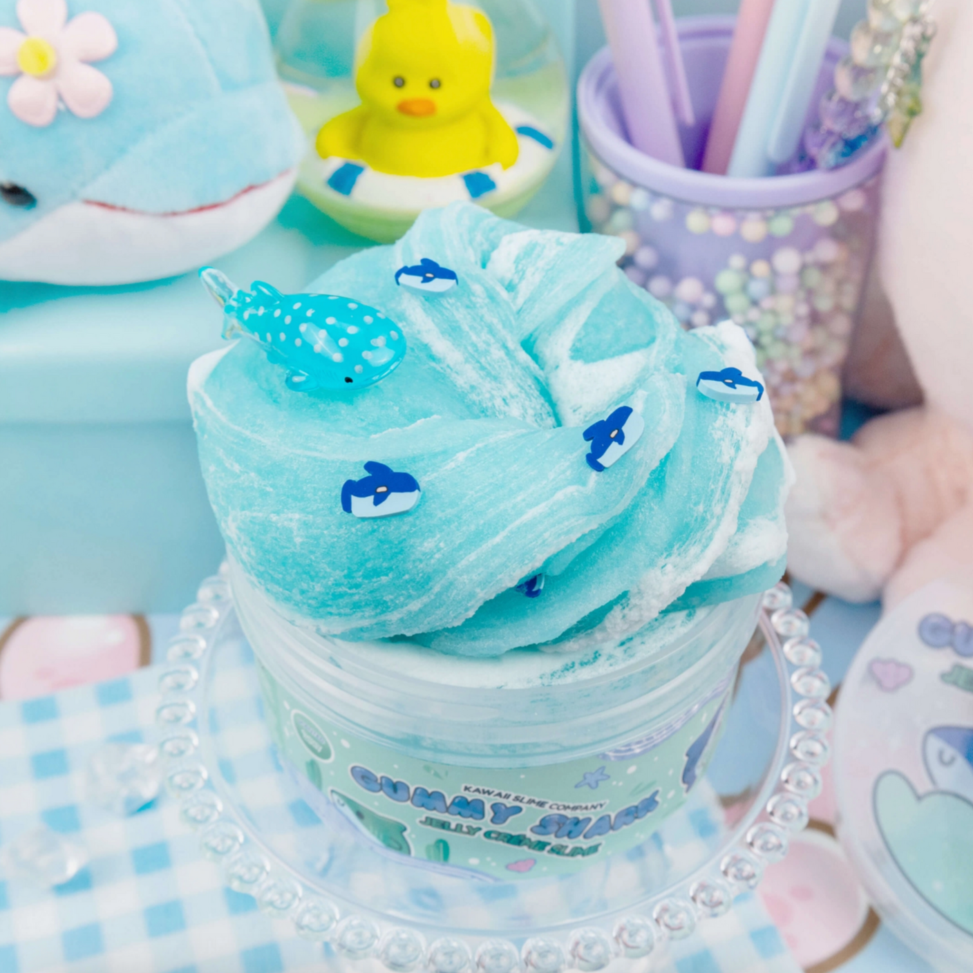 Gummy Shark Jelly Creme Slime