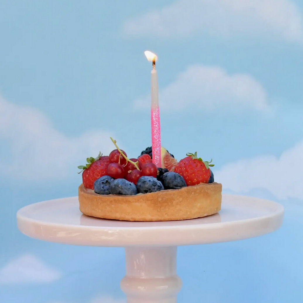 Glitter Wish 3" Beeswax Candle