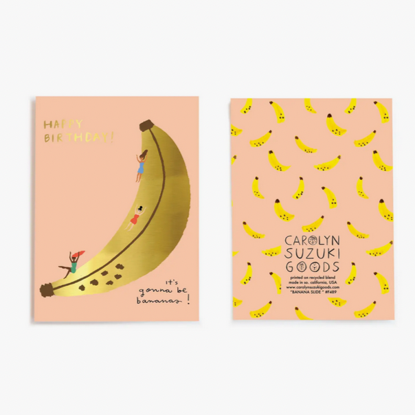 Banana Slide -Carolyn Suzuki
