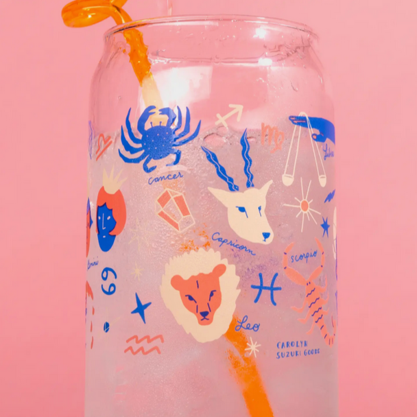 Stargazer Beer Can Glass -Carolyn Suzuki