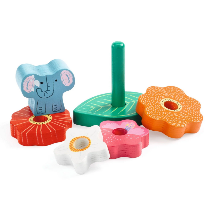 Puzz & Stack Happy  Wooden Puzzle
