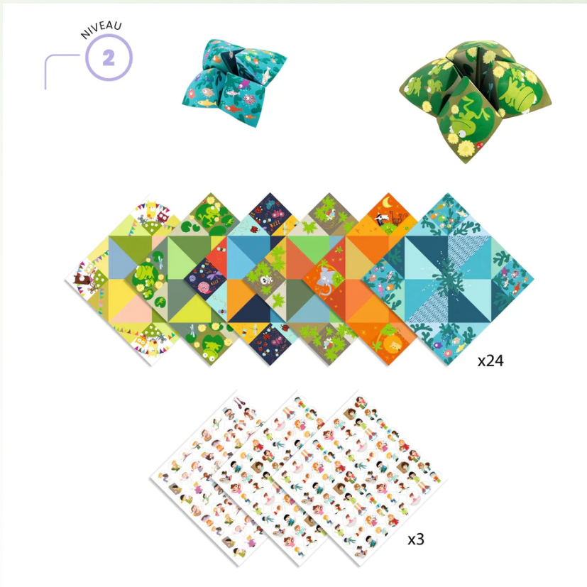 Fortune Tellers  Animals Origami Paper Craft Kit