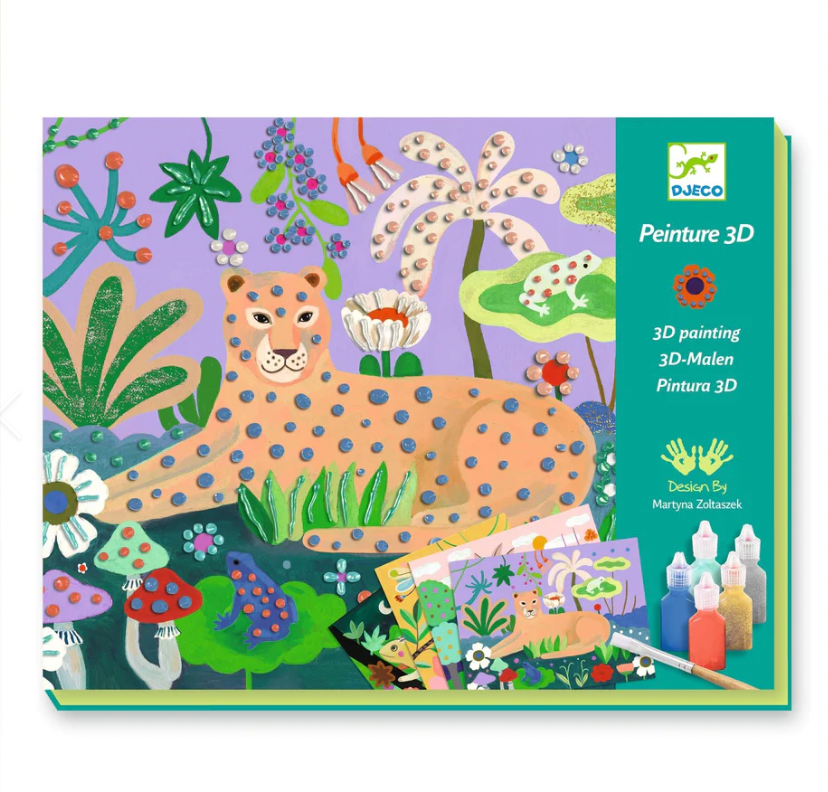 Tropical Forest 3D  Painting Activity