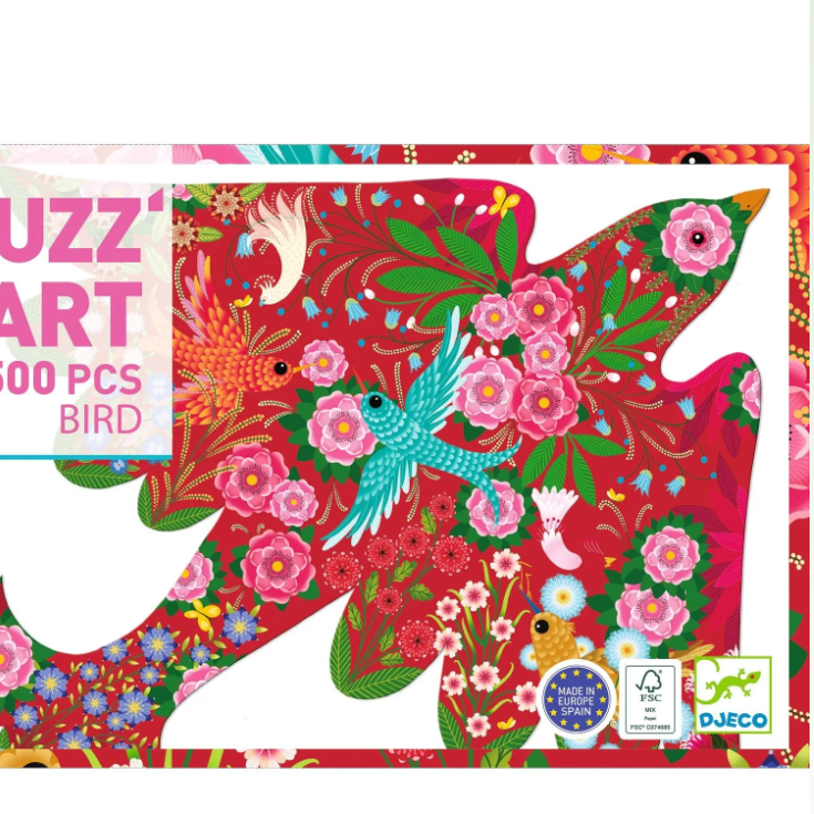 Bird Puzz'Art  Shaped Jigsaw Puzzle -500pcs