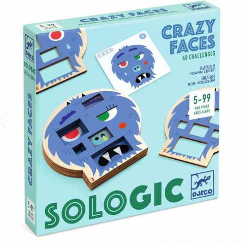Crazy Faces Sologic -5yrs+
