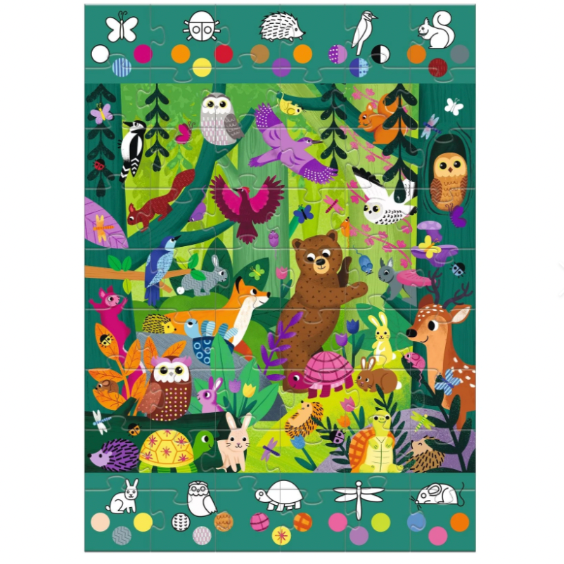 Observation Forest Giant Floor Jigsaw Puzzle
