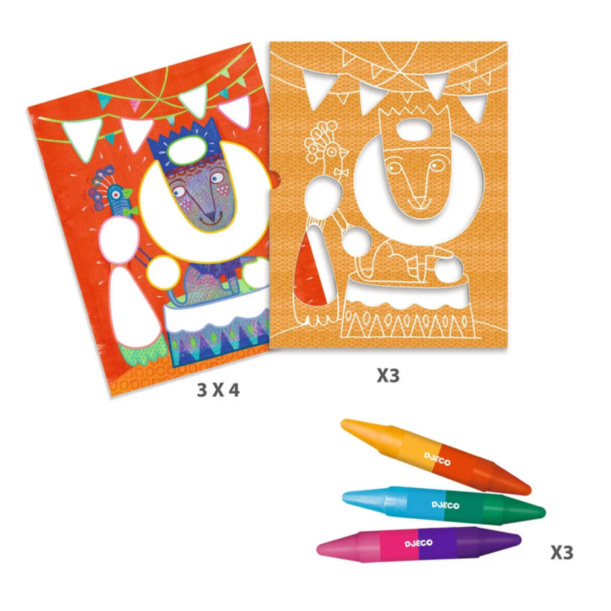 Colorful Circus Coloring