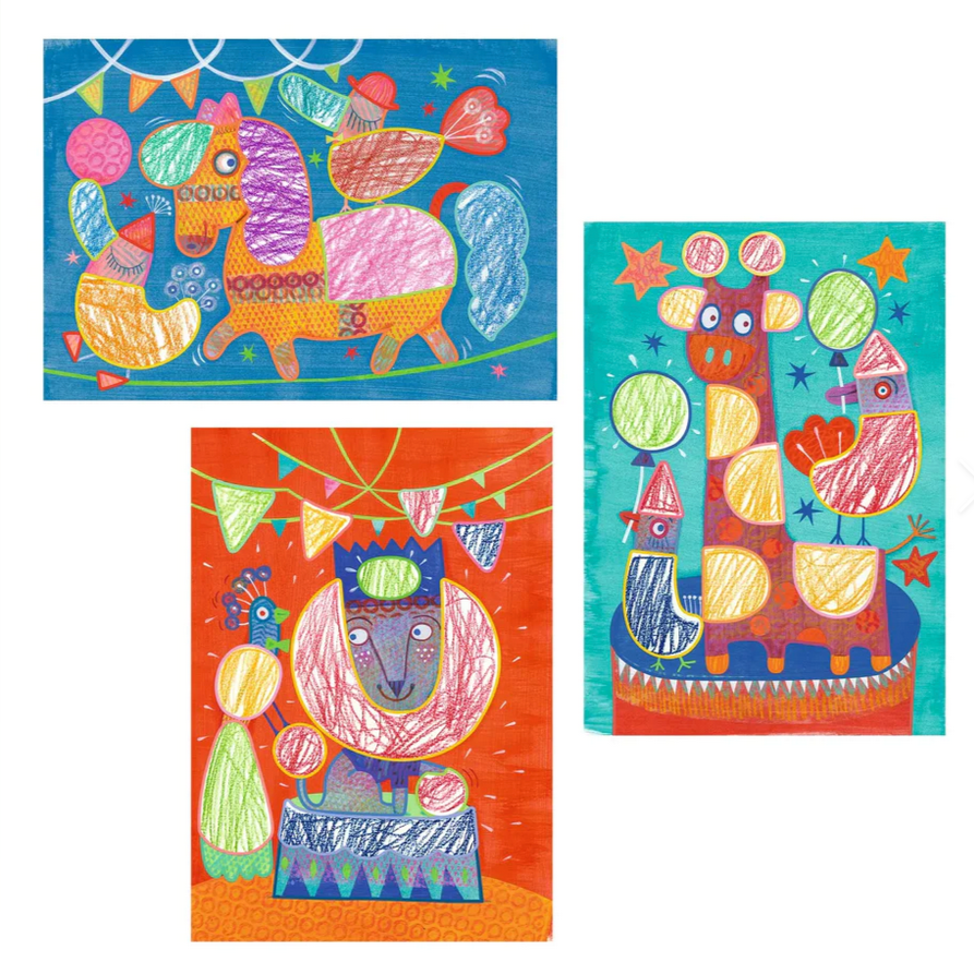 Colorful Circus Coloring