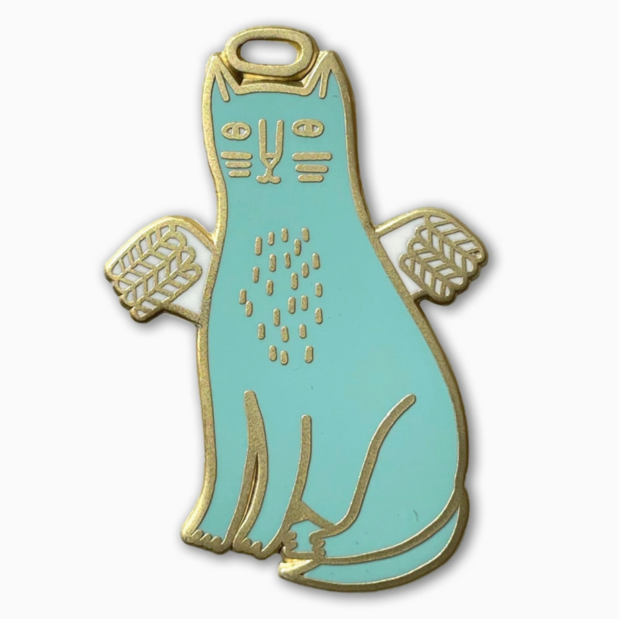 Angel Cat Enamel Pin