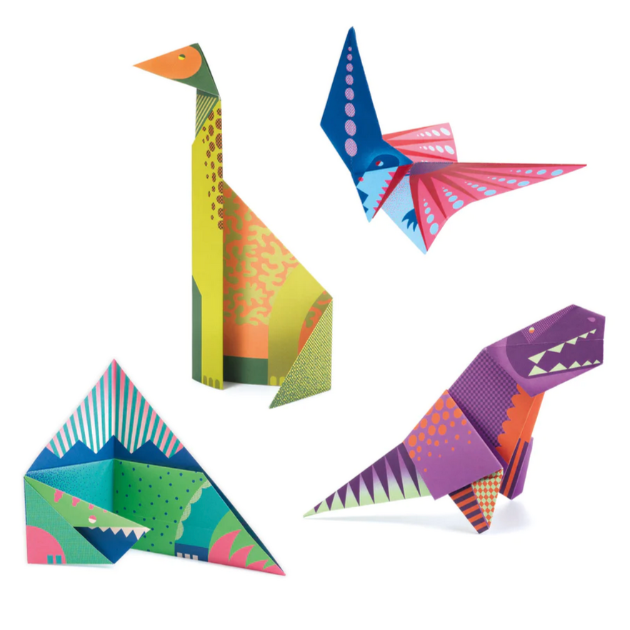 Dinosaur Origami Paper Craft Kit