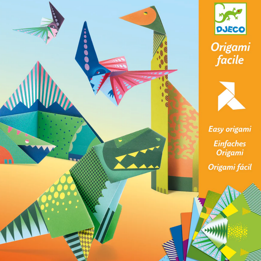 Dinosaur Origami Paper Craft Kit