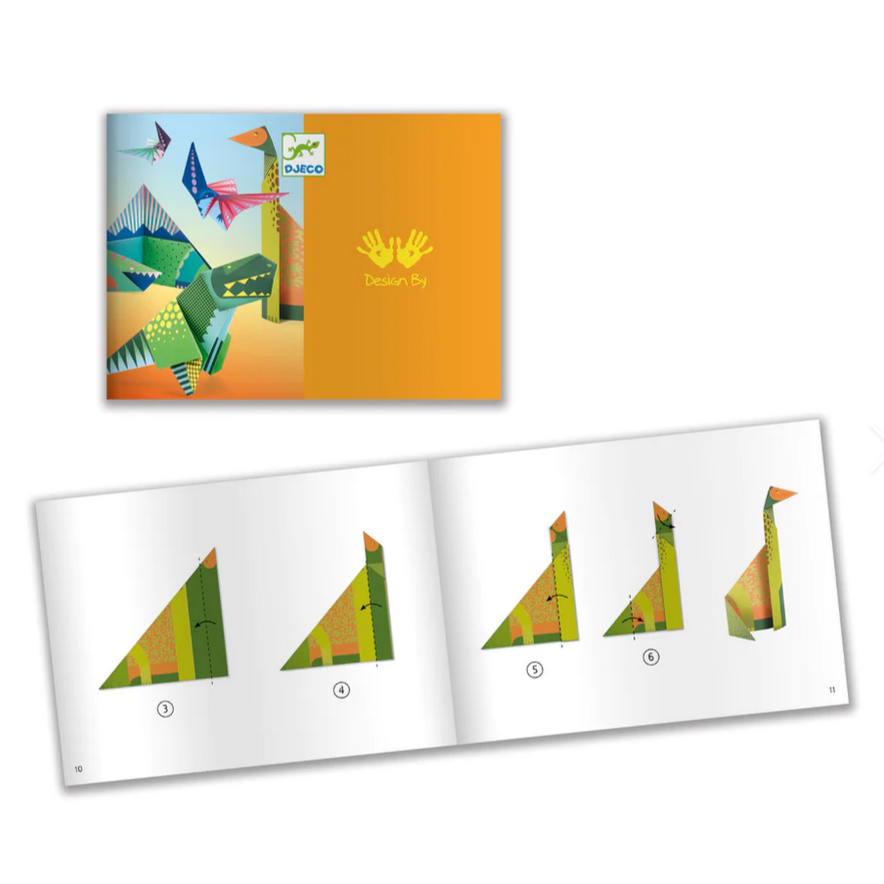 Dinosaur Origami Paper Craft Kit